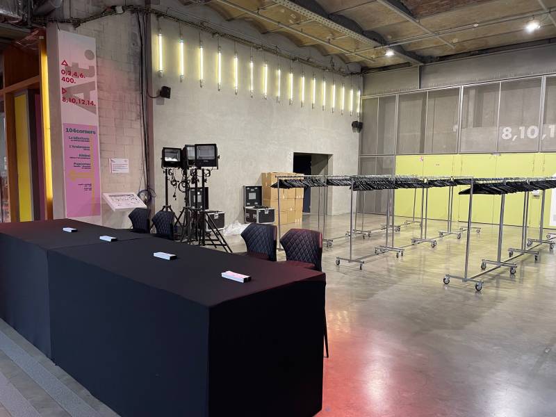 Vestiaires en location pour une organisation évènementielle sans contrainte dans le 75
